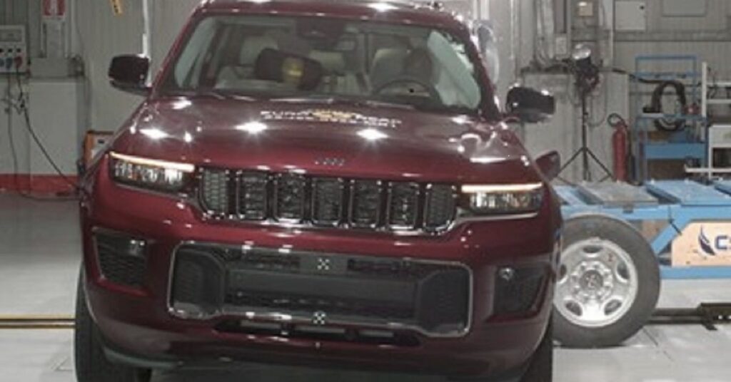 Jeep Grand Cherokee Got 5star in Global NCAP