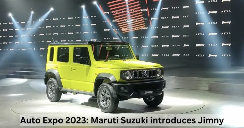 Auto Expo 2023: Maruti Suzuki introduces Jimny