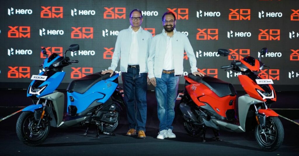 Hero Motocorp Launches the High-tech 110cc Scooter - Xoom