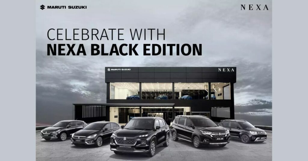 Maruti Suzuki celebrates 40th anniversary with NEXA Black Edition