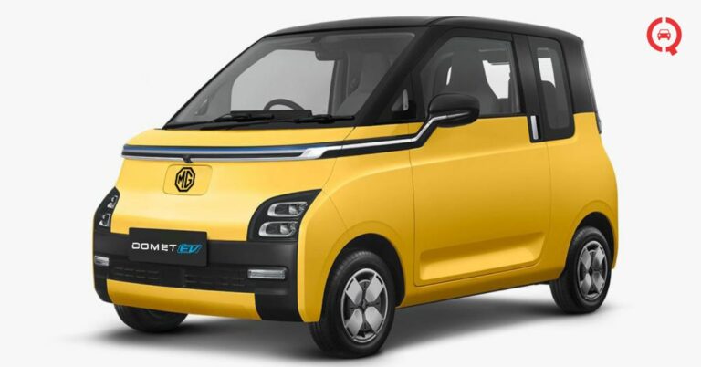 Mg Motor India Christens Its Soon-to-be-launched Smart Ev as ‘comet’