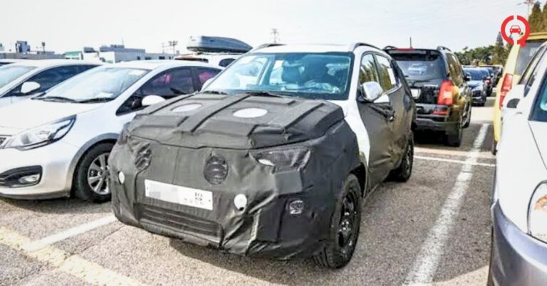 Spy Shots of Upcoming Kia Sonet Facelift Revealed
