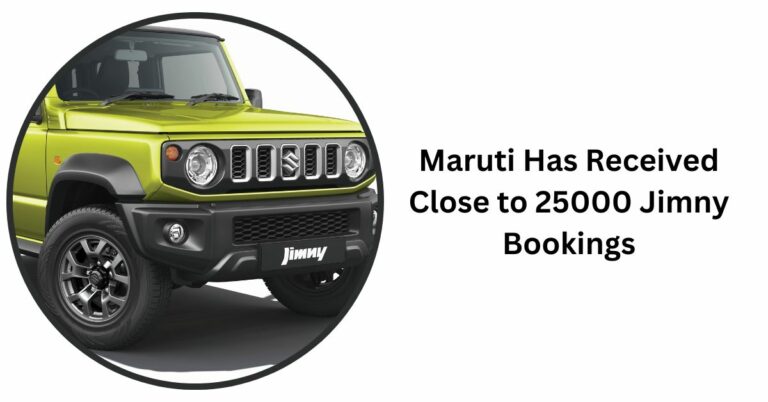 Maruti Has Received Close to 25000 Jimny Bookings