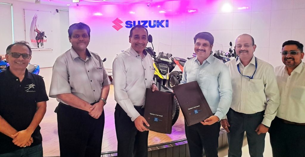 Suzuki Motorcycle India inks MoU with Bajaj Finance