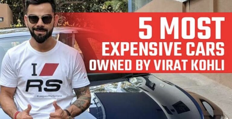 5 most expensive cars owned by Virat Kohli