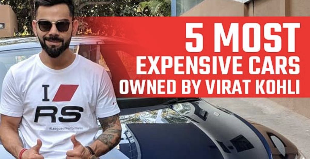 5 most expensive cars owned by Virat Kohli