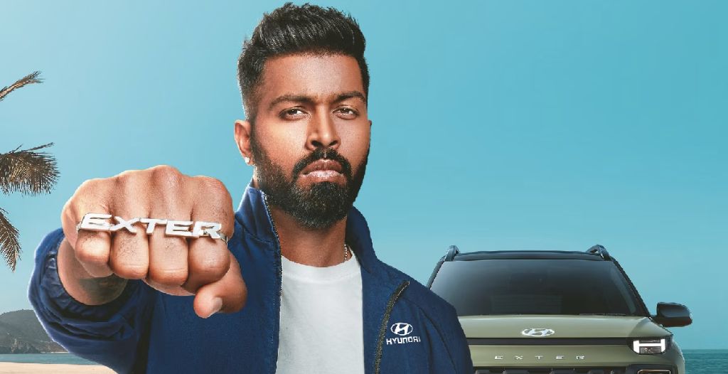 Hardik Pandya Becomes Brand Ambassador for Hyundai Exter