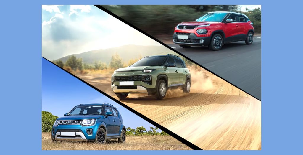 Hyundai Exter vs Tata Punch vs Maruti Ignis