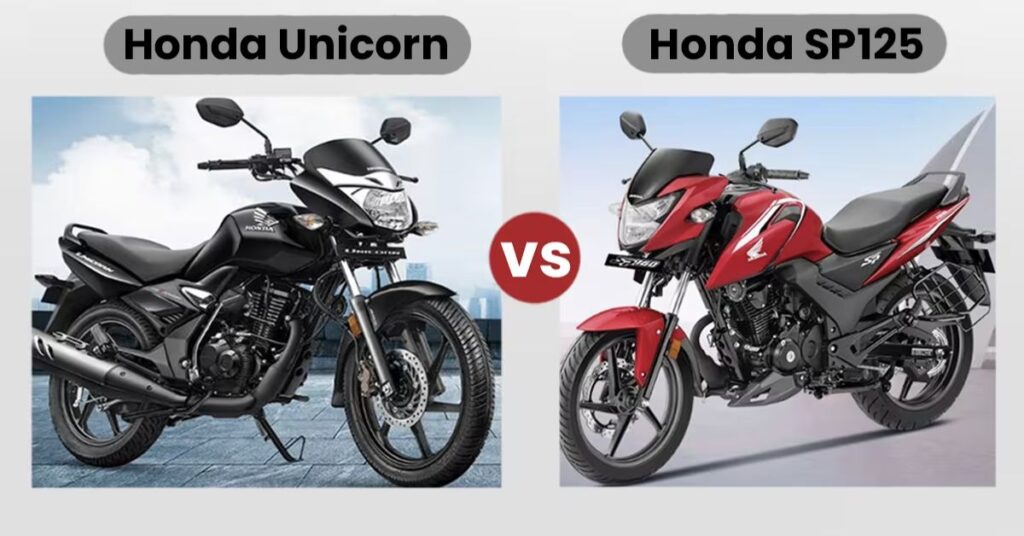 Honda SP160 vs Honda Unicorn