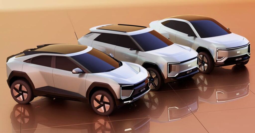 Mahindra Unveils Future EV Lineup