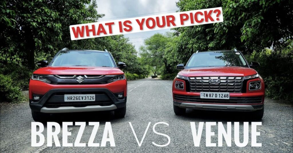 Maruti Suzuki Brezza Vs Hyundai Venue