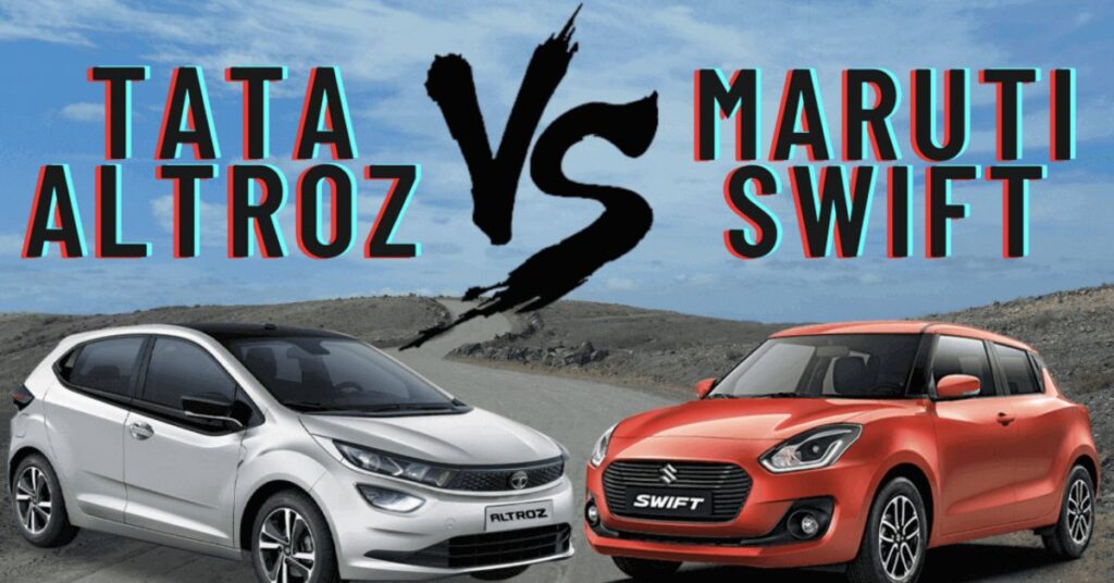 Tata Altroz vs Maruti Suzuki Swift