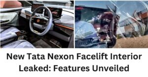 Tata Nexon Facelift Interior Leaked