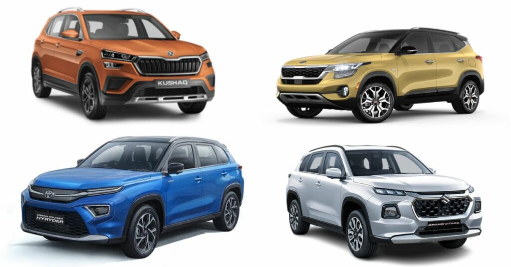 Top 8 Most Fuel Efficient Petrol Midsize Suvs in India