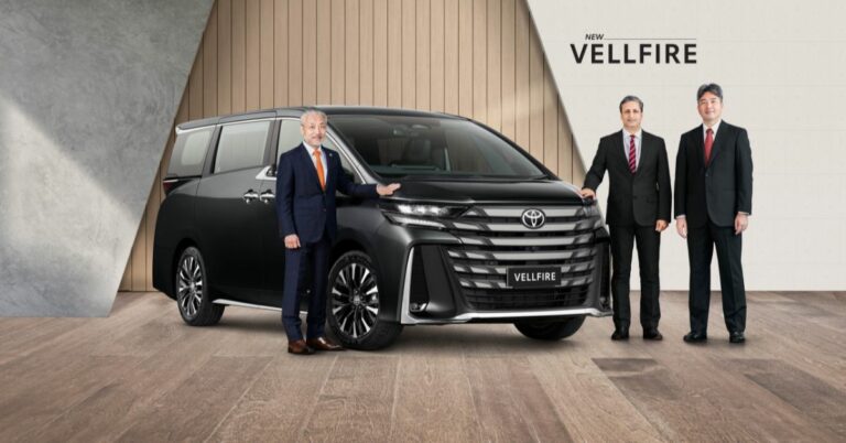 Toyota Kirloskar Motor Unveils the All-New Vellfire in India