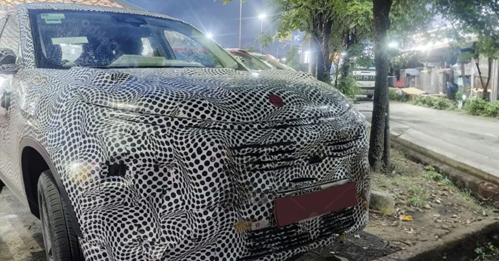 2024 Tata Harrier Facelift Spied