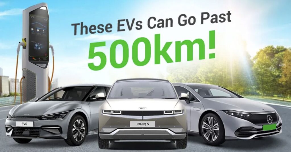 India's Top EVs with Over 500km of Range