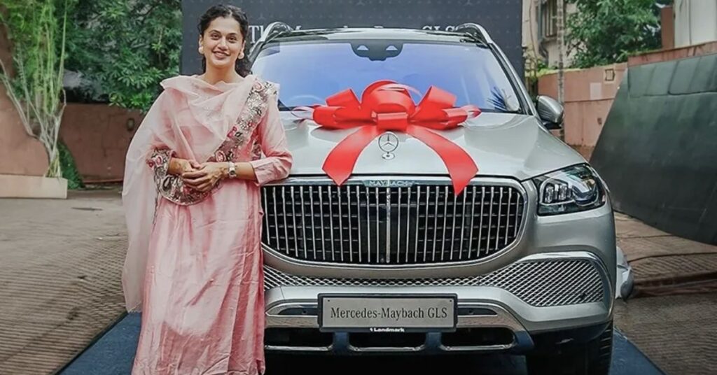 Taapsee Pannu has added a Mercedes-Maybach GLS SUV