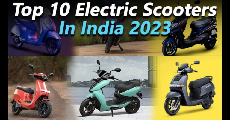 Top 10 Best Electric Scooters Available In India