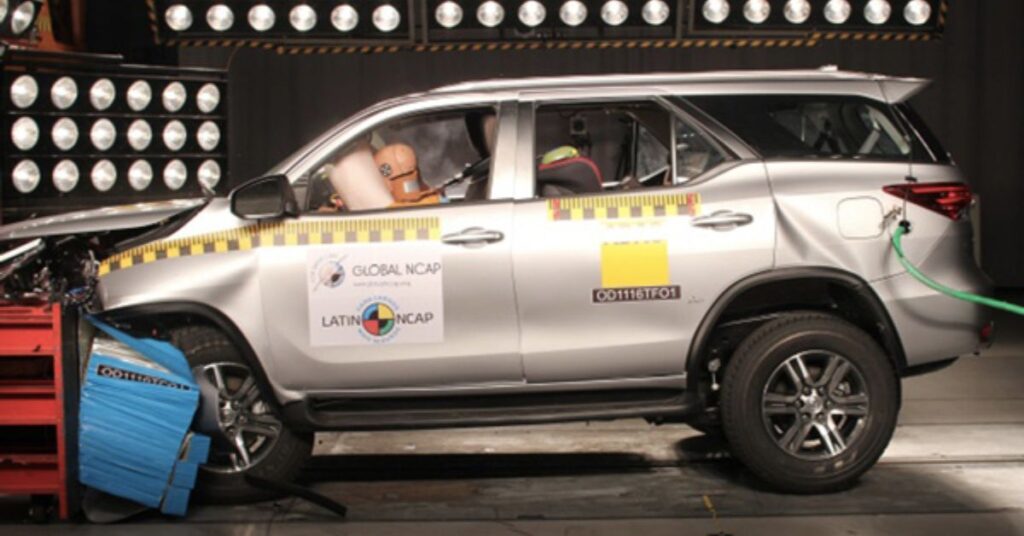 Toyota Fortuner Safety Rating