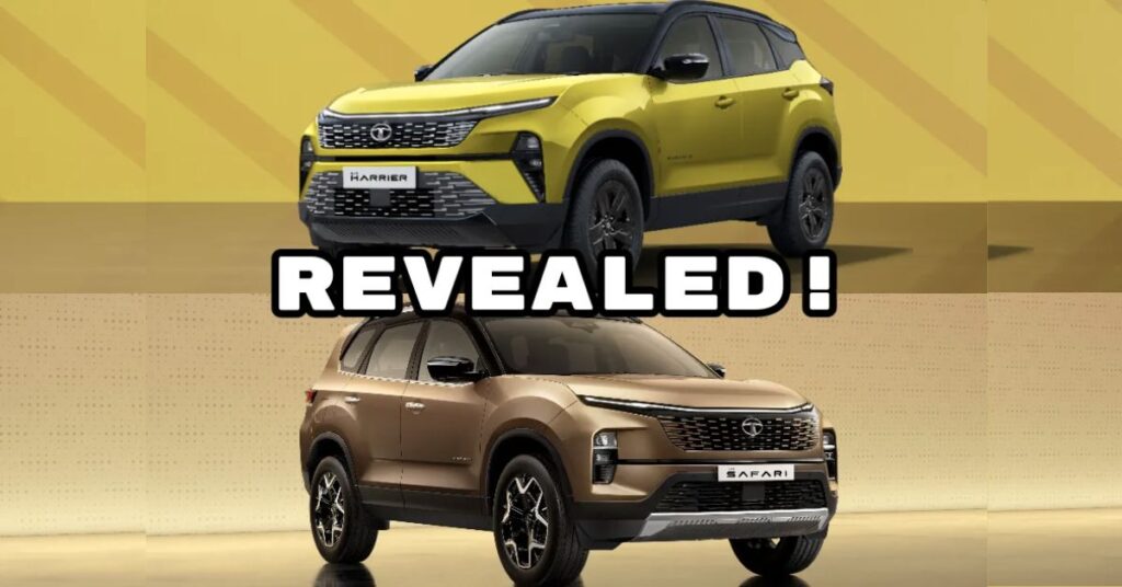 2023 Tata Harrier & Safari Facelift Revealed