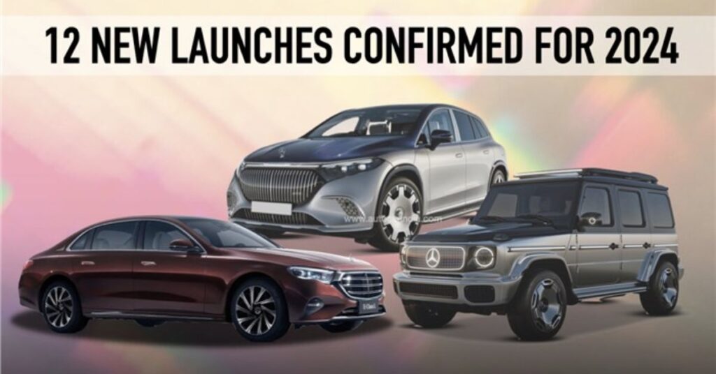 2024 Mercedes India cars launch