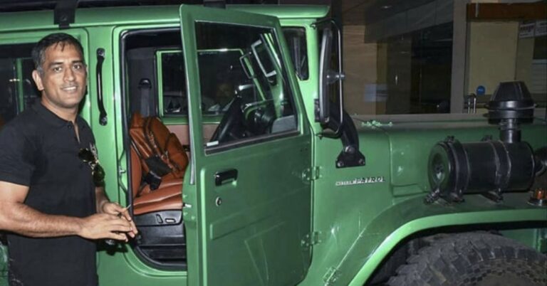 MS Dhoni Car Collection