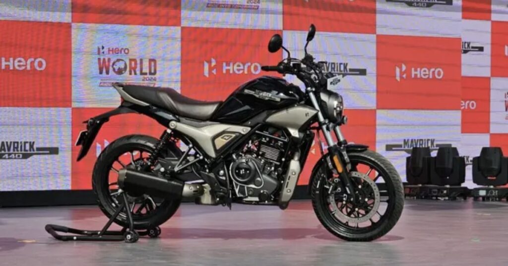 Hero MotoCorp Unveils Mavrick 440