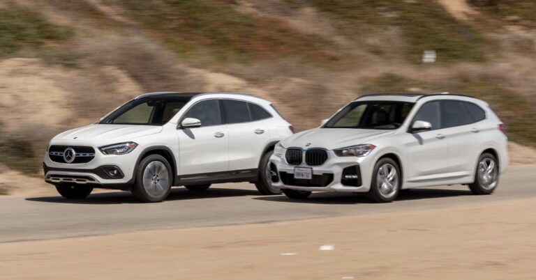 Mercedes-Benz GLA vs BMW X1 Comparison