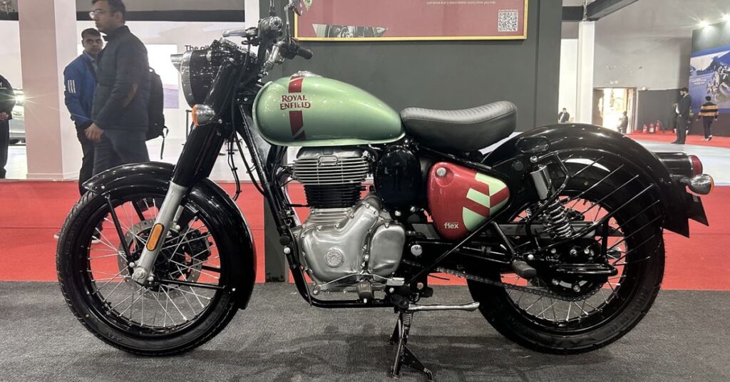 Royal Enfield Classic 350 flex fuel