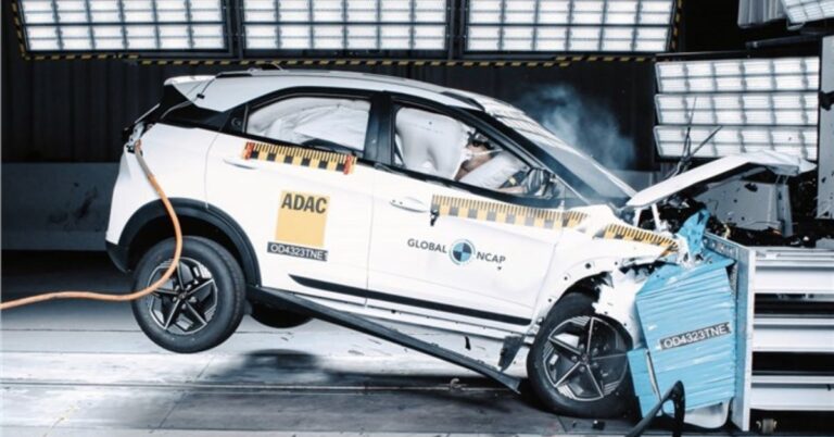Tata Nexon Secures 5-Star Global NCAP