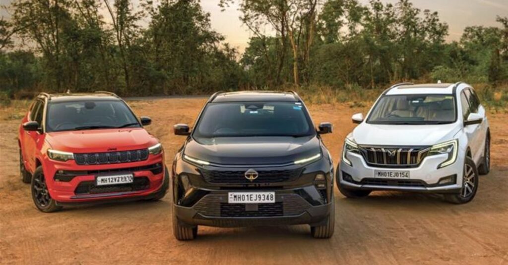 Tata Harrier vs Mahindra XUV700 vs Jeep Compass