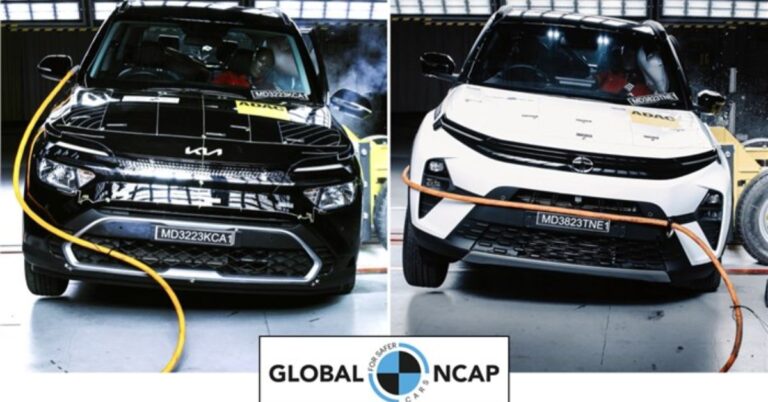 Top Rated Cars and SUVs in New Global NCAP Crash Tests