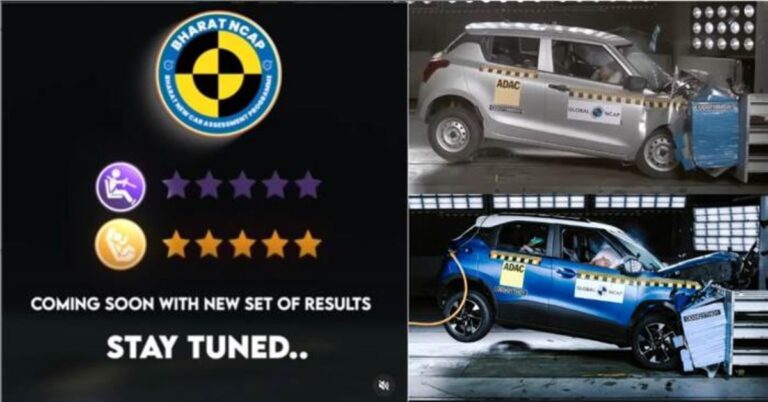 Bharat NCAP to Unveil New Car Crash-Test Results