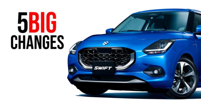 New Maruti Swift 5 Significant Changes