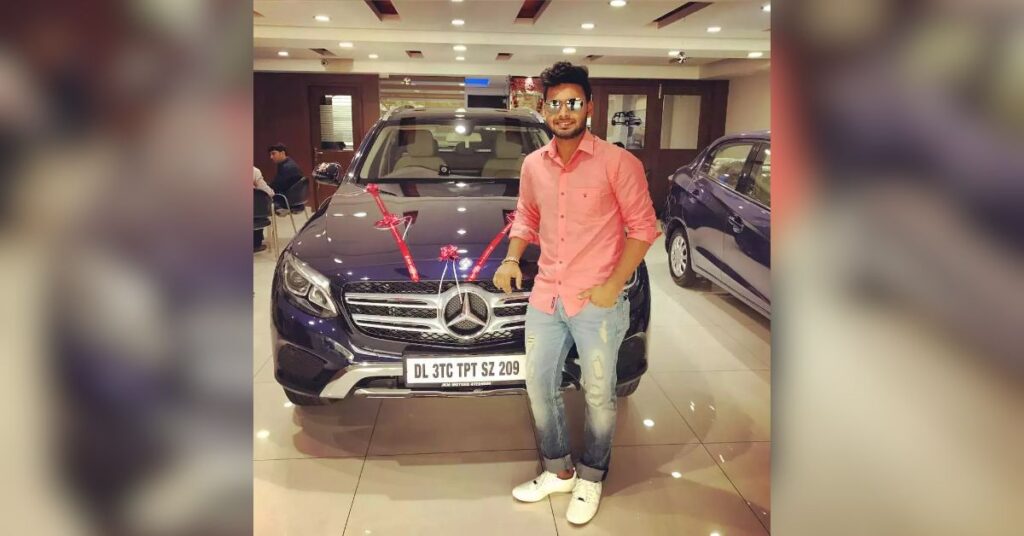 Rishabh Pant Car Collection