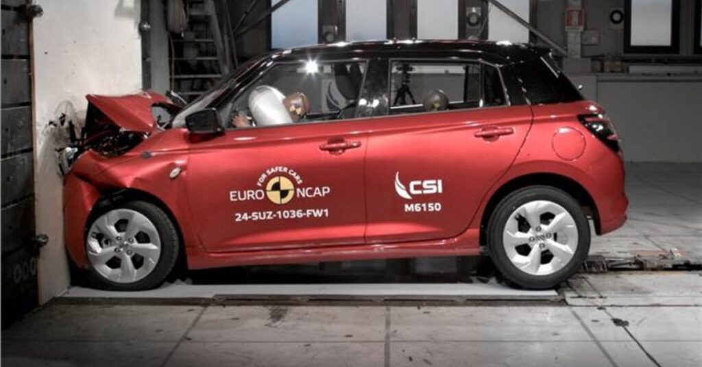 New Suzuki Swift Scores 3 Stars in Euro NCAP Tests