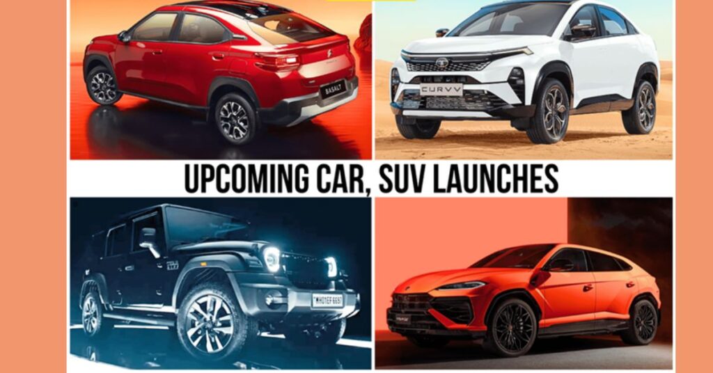 Upcoming Car and SUV Launches in August 2024