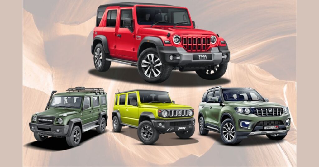 Mahindra Thar Roxx vs Rivals