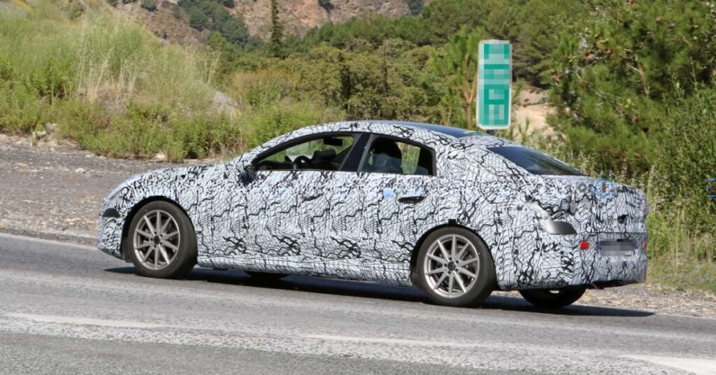 New-Generation Mercedes CLA Spy Shots