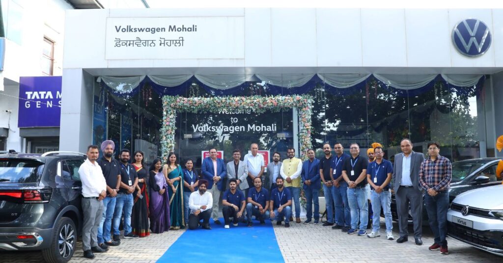 Volkswagen India Expands Presence with New Sales Touchpoint in Mohali, Punjab