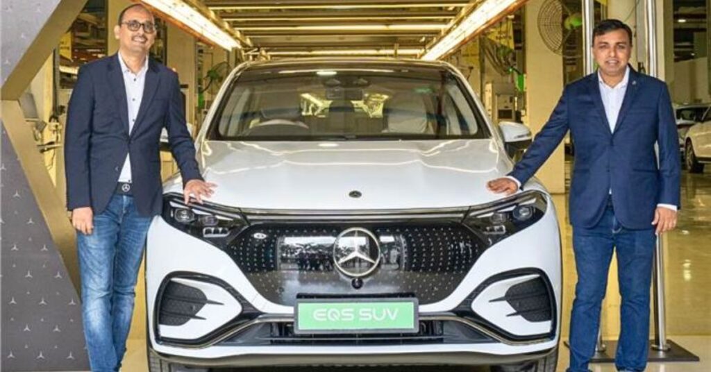 Mercedes-Benz Launches EQS SUV