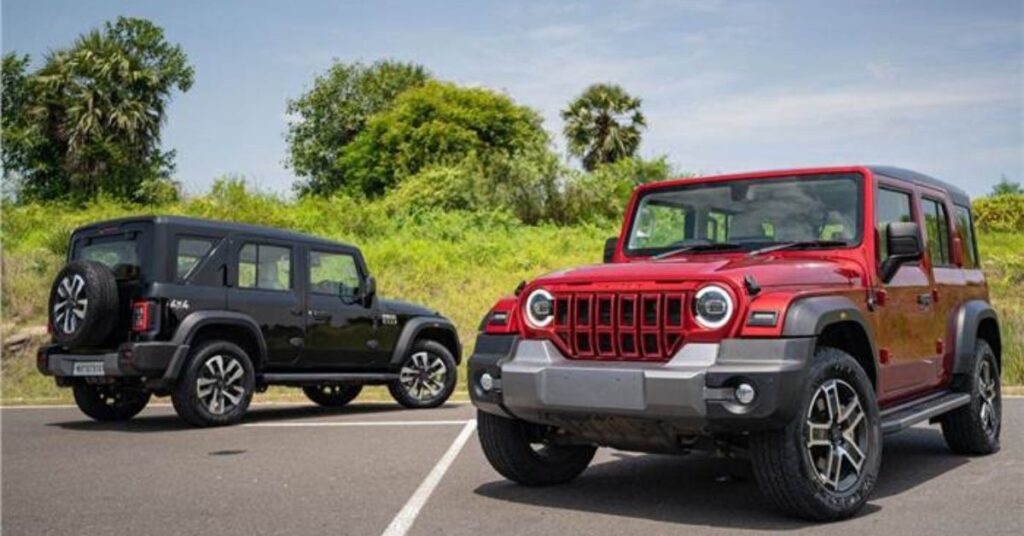 Mahindra Thar Roxx Sets Record with 1.76 Lakh Bookings in Just 1 Hour