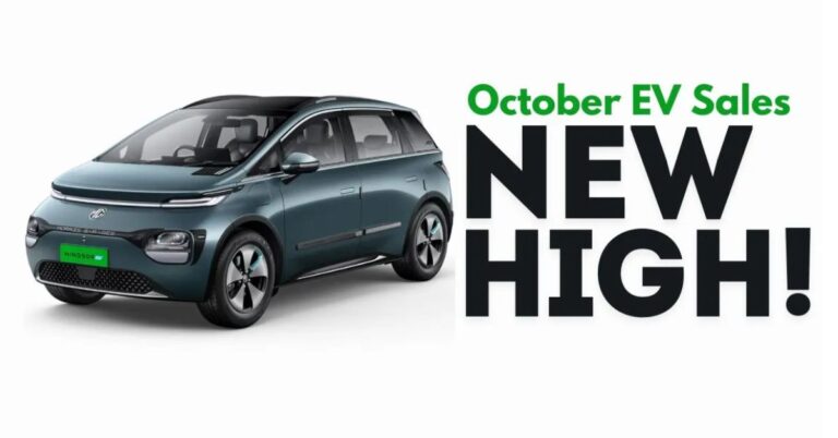 Indian EV Market Soars in October 2024 with Record Sales