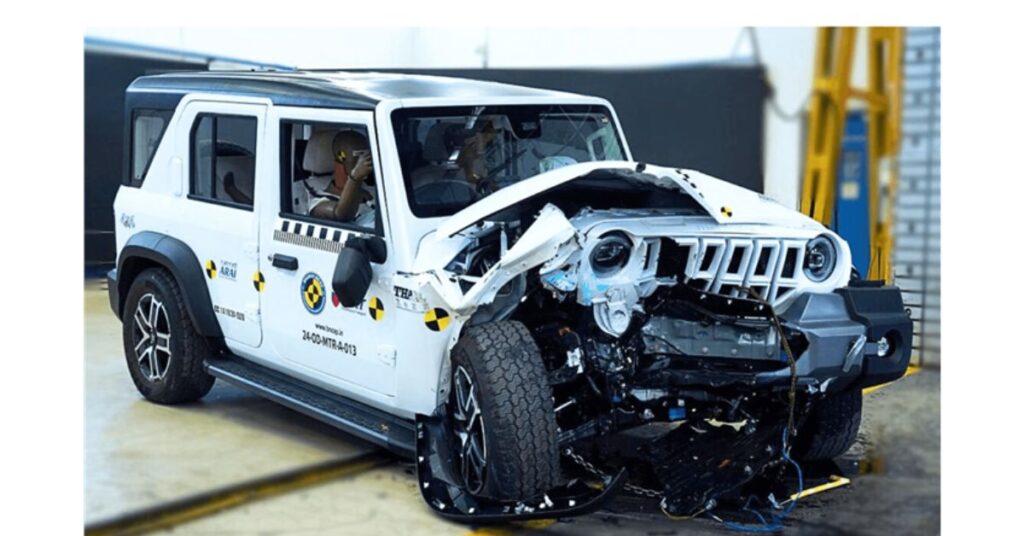 Mahindra Thar Roxx Achieves 5-Star Bharat NCAP Safety Rating