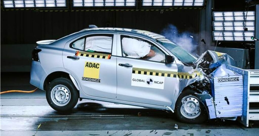 New Maruti Dzire scores 5-star safety rating in GNCAP crash test