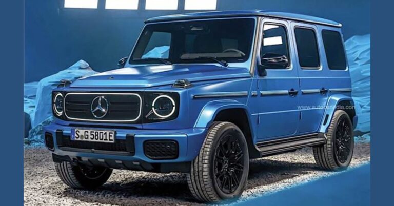 Mercedes-Benz G 580 Electric G-Class Set for India Debut