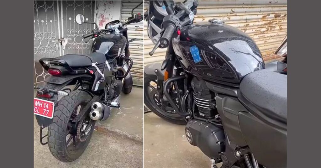 New Triumph Scrambler 400 Variant Spotted