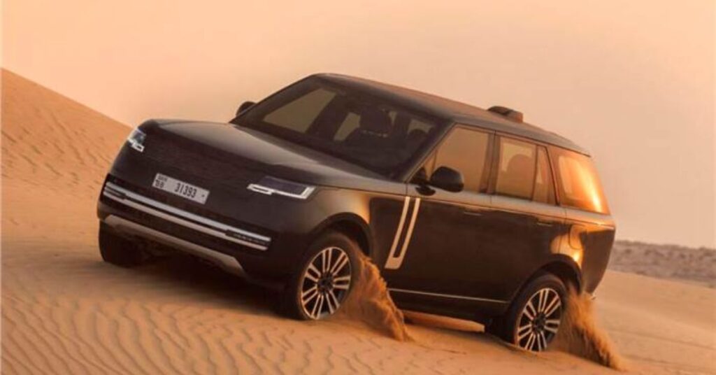 Range Rover Electric Completes High-Temperature Testing in UAE