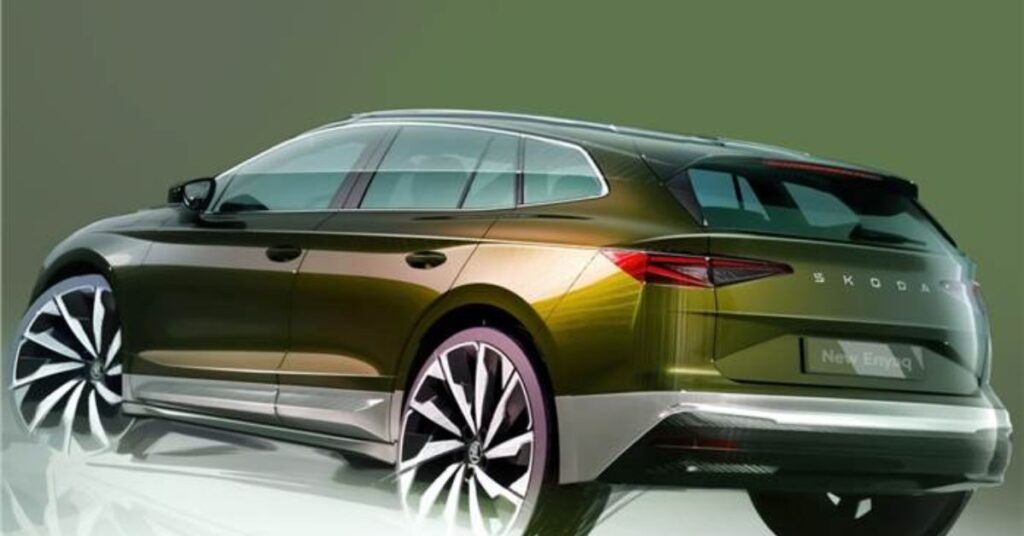 Skoda Enyaq Facelift Teased with New Design Language